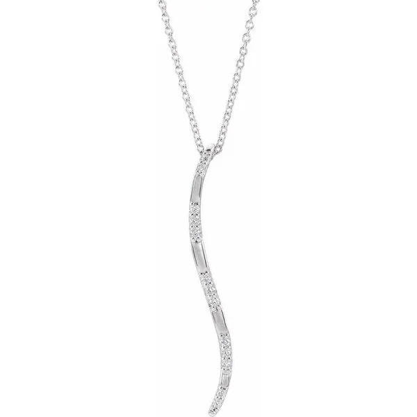 Freeform Bar Necklace James & Williams Jewelers Berwyn, IL