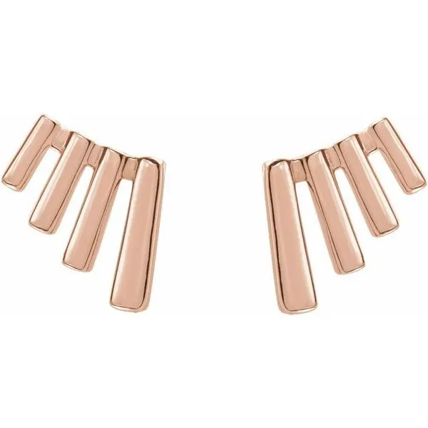 Fan Ear Climbers Image 2 Long Jewelers Chesapeake, VA