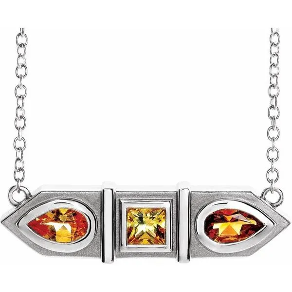 Geometric Bar Necklace Hopman Jewelers Elkhart, IN