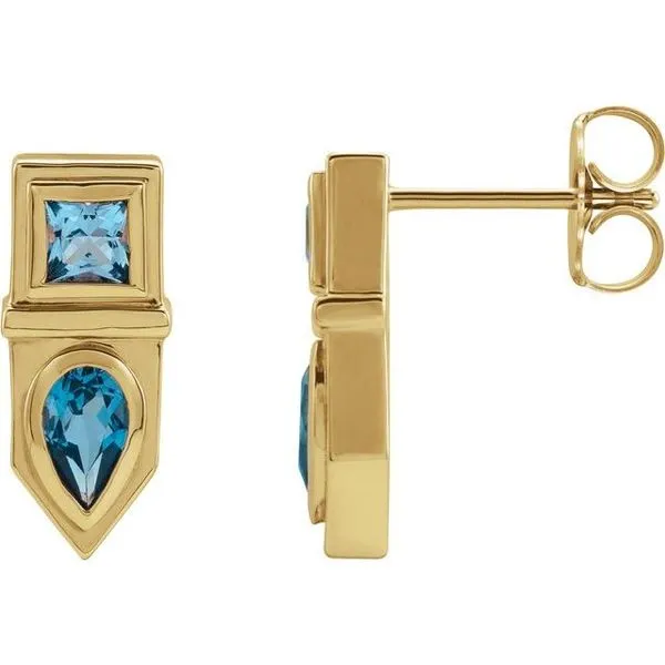 Geometric Bar Earrings Diny's Jewelers Middleton, WI