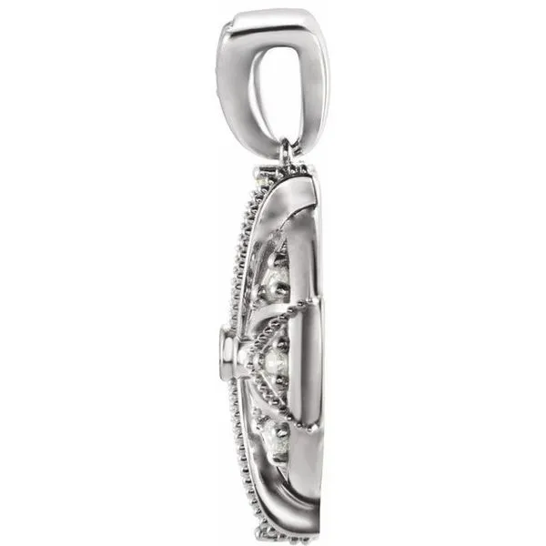Vintage-Inspired Pendant Image 2 Milan's Jewelry Inc Sarasota, FL