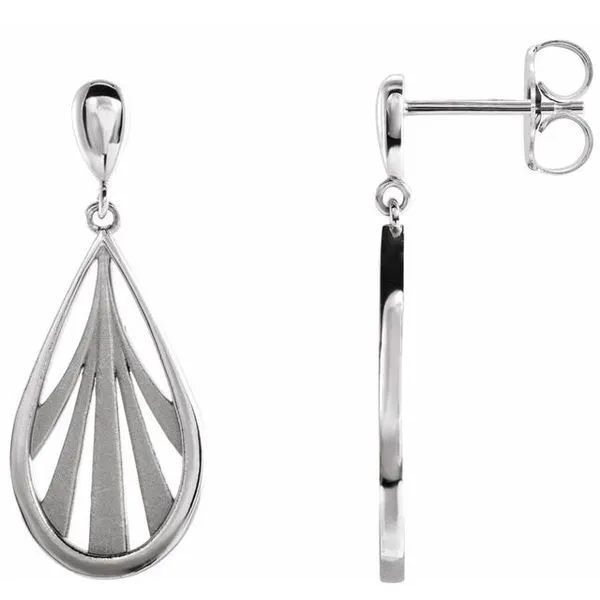 Geometric Dangle Earrings J. Meredith Jewelers Delafield, WI