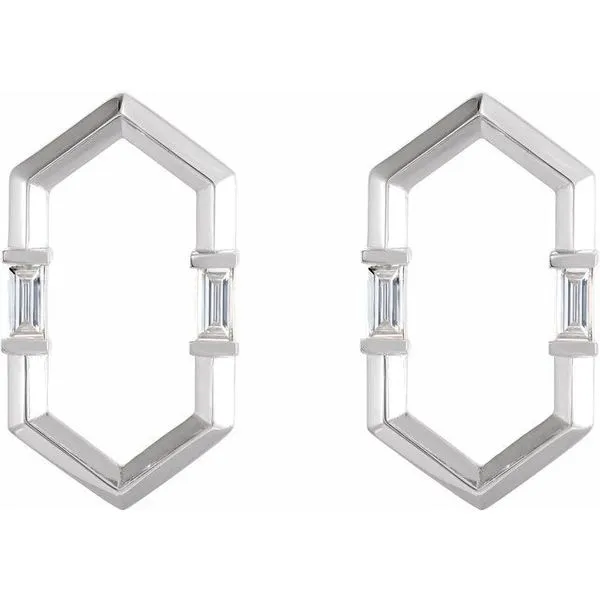 Geometric Earrings Image 2 Rasmussen Jewelers Spanish Fork, UT