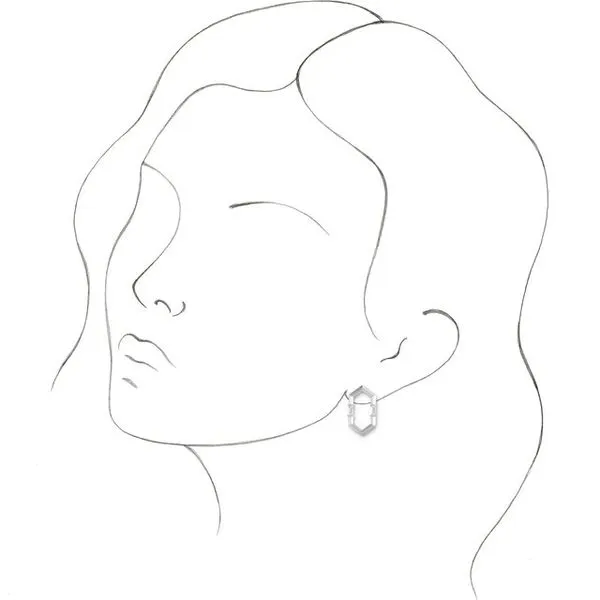 Geometric Earrings Image 3 Milan's Jewelry Inc Sarasota, FL