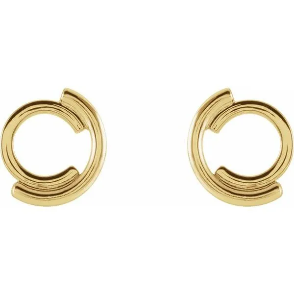 Circular Drop Earrings Image 2 J. Meredith Jewelers Delafield, WI