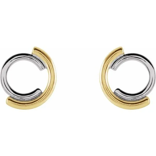 Circular Drop Earrings Image 2 Arnold's Jewelry and Gifts Logansport, IN