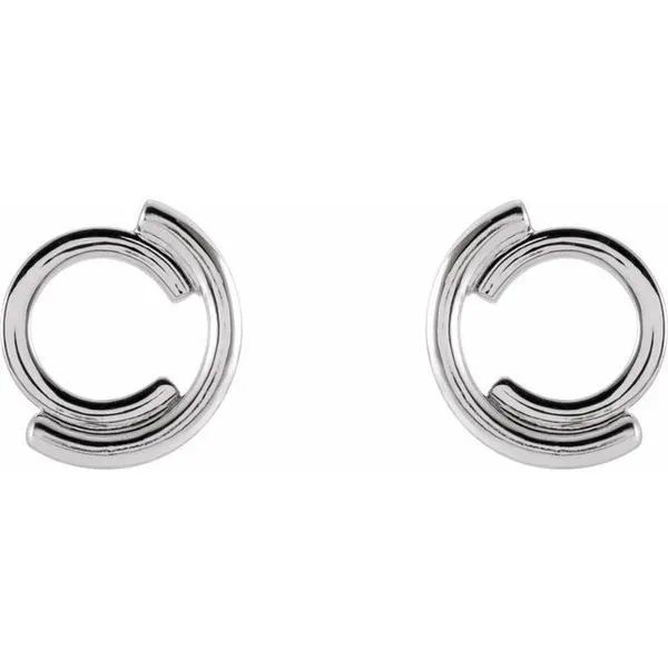 Circular Drop Earrings Image 2 Jewelry Design Studio Jensen Beach, FL