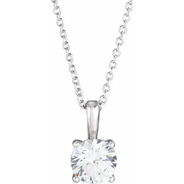 Solitaire Necklace Rasmussen Jewelers Spanish Fork, UT