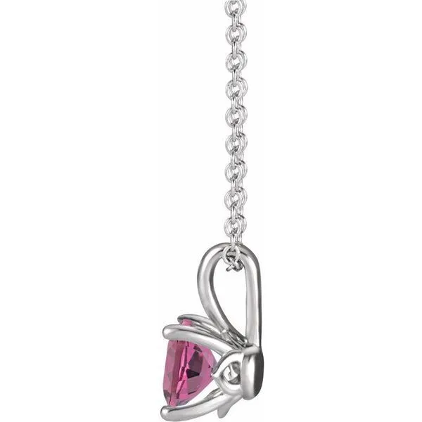 Solitaire Necklace Image 2 Diny's Jewelers Middleton, WI