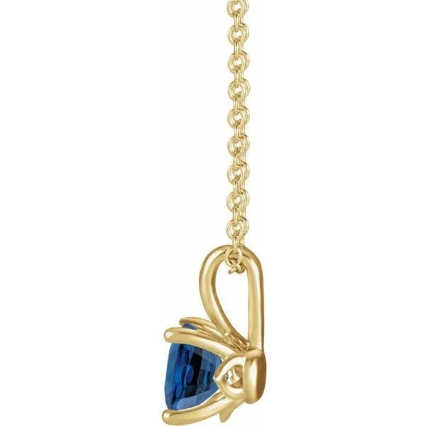 Solitaire Necklace Image 2 Comstock Jewelers Edmonds, WA