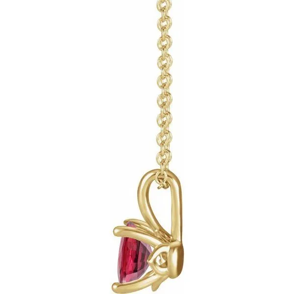 Solitaire Necklace Image 2 D'Errico Jewelry Scarsdale, NY