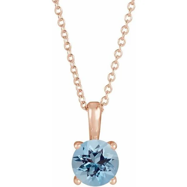 Solitaire Necklace J. Meredith Jewelers Delafield, WI