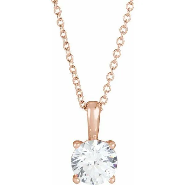 Solitaire Necklace Spath Jewelers Bartow, FL