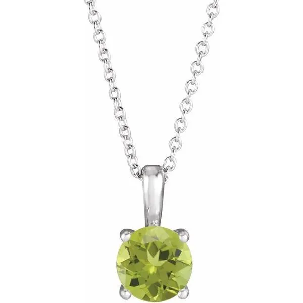 Solitaire Necklace Hopman Jewelers Elkhart, IN