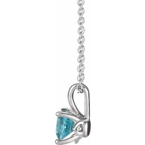 Solitaire Necklace Image 2 Spath Jewelers Bartow, FL