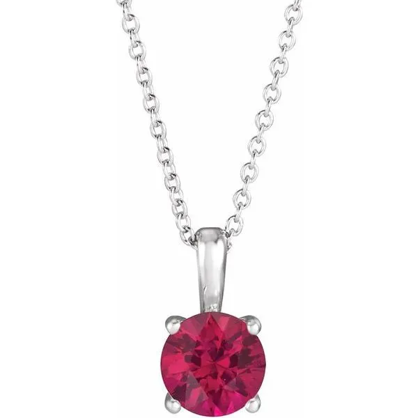 Solitaire Necklace Cherry Street Jewelers Tulsa, OK