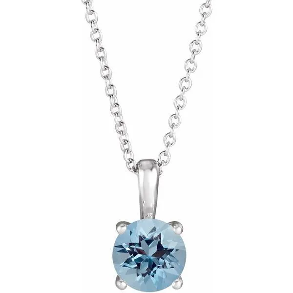 Solitaire Necklace Hopman Jewelers Elkhart, IN