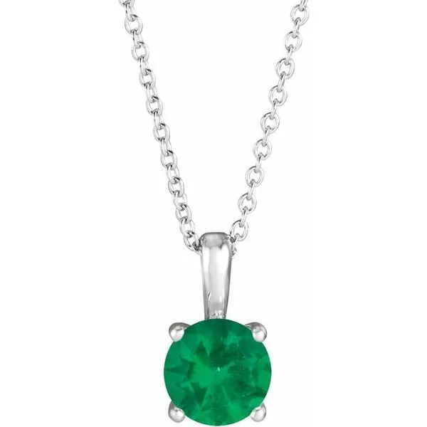 Solitaire Necklace Hopman Jewelers Elkhart, IN