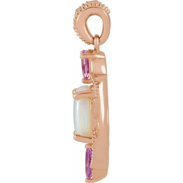 Vintage-Inspired Pendant Image 2 Milan's Jewelry Inc Sarasota, FL