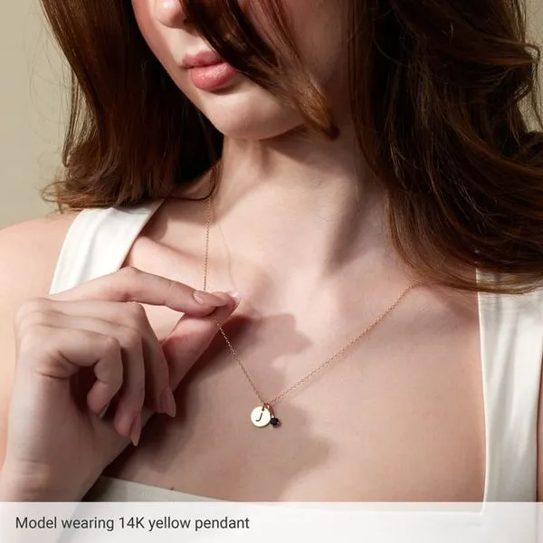 Initial Necklace Image 5 Colonial Jewelers of Easton Easton, MD