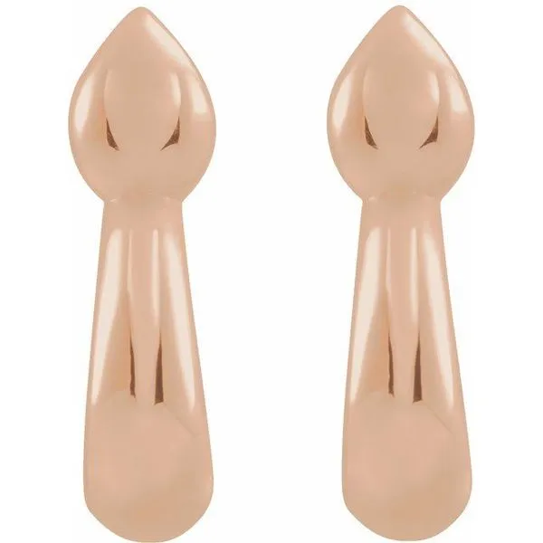 J-Hoop Earrings Image 2 J. Meredith Jewelers Delafield, WI