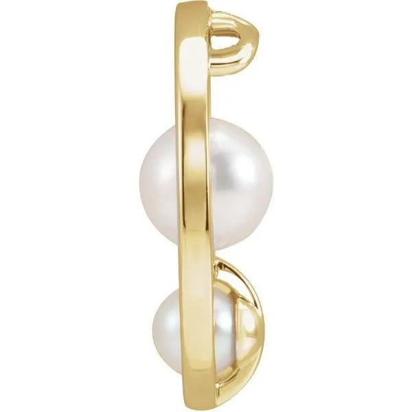 Hold You Forever® Pearl Pendant Image 2 Long Jewelers Chesapeake, VA