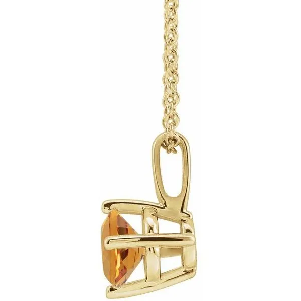 Solitaire Necklace Image 2 James & Williams Jewelers Berwyn, IL