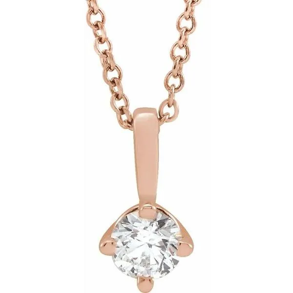 Solitaire Necklace Smith Jewelers Franklin, VA