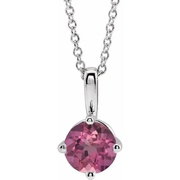 Solitaire Necklace J. Meredith Jewelers Delafield, WI