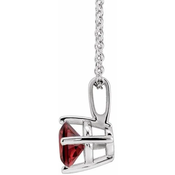 Solitaire Necklace Image 2 Jerald Jewelers Latrobe, PA