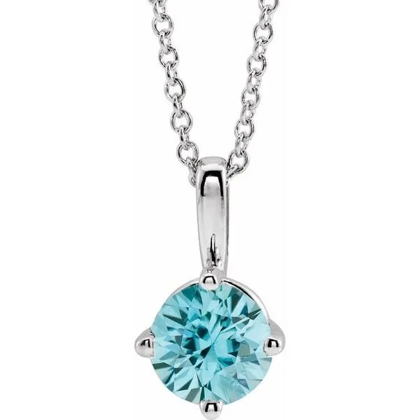 Solitaire Necklace Hopman Jewelers Elkhart, IN