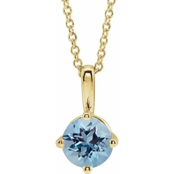 Solitaire Necklace J. Meredith Jewelers Delafield, WI