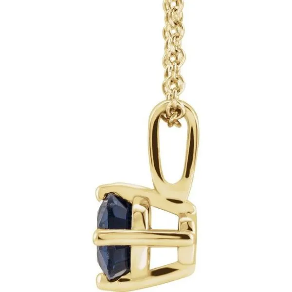 Solitaire Necklace Image 2 Hopman Jewelers Elkhart, IN