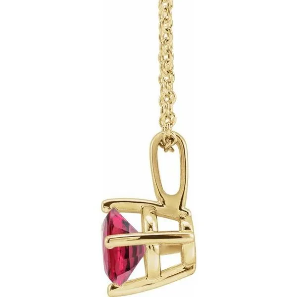 Solitaire Necklace Image 2 Rasmussen Jewelers Spanish Fork, UT