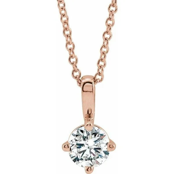 Solitaire Necklace Rasmussen Jewelers Spanish Fork, UT