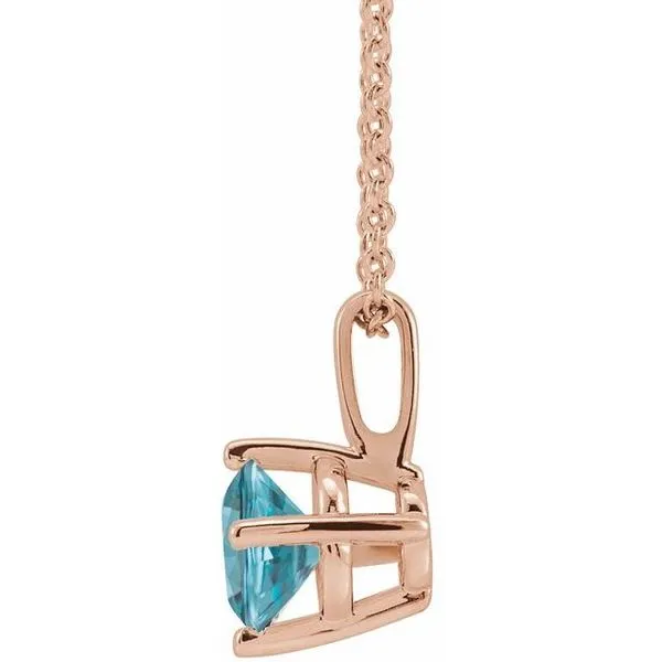 Solitaire Necklace Image 2 Cherry Street Jewelers Tulsa, OK