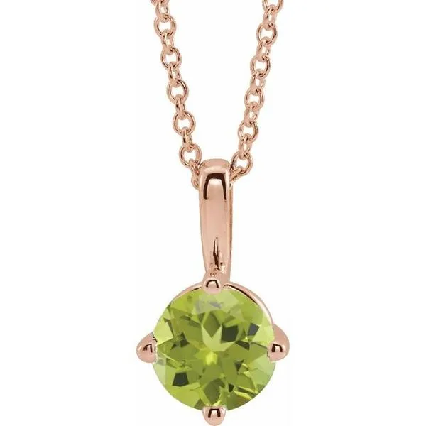 Solitaire Necklace Arnold's Jewelry and Gifts Logansport, IN