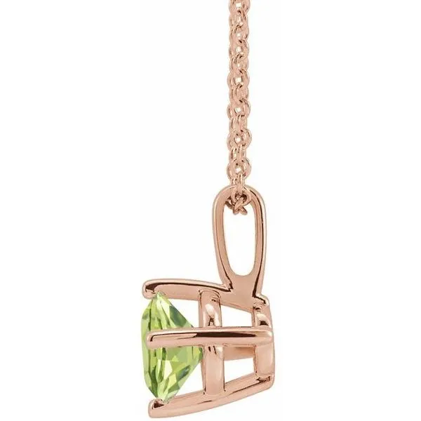 Solitaire Necklace Image 2 Arnold's Jewelry and Gifts Logansport, IN