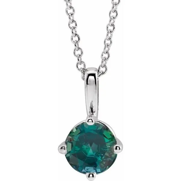 Solitaire Necklace D'Errico Jewelry Scarsdale, NY