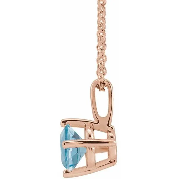 Solitaire Necklace Image 2 Jewelry Design Studio Jensen Beach, FL