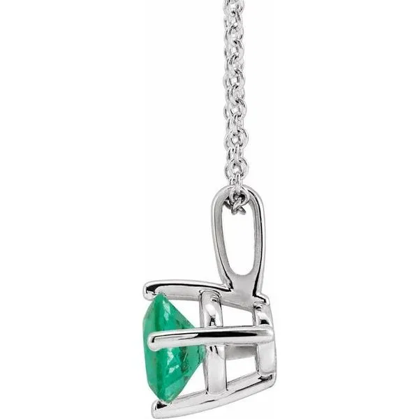 Solitaire Necklace Image 2 Milan's Jewelry Inc Sarasota, FL