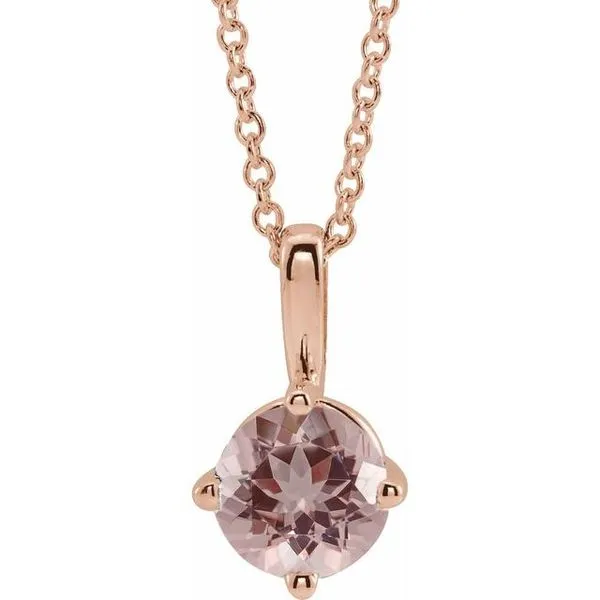 Solitaire Necklace J. Meredith Jewelers Delafield, WI