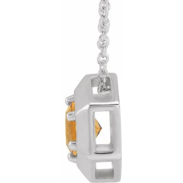 Geometric Necklace Image 2 Scirto's Jewelry Lockport, NY