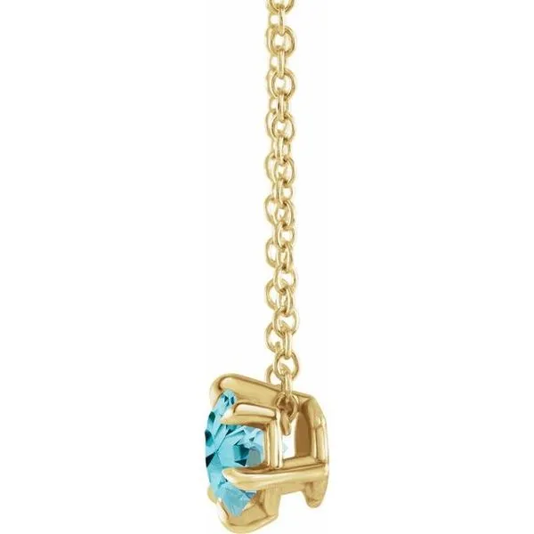 Solitaire Necklace or Slide Pendant Image 2 Cherry Street Jewelers Tulsa, OK