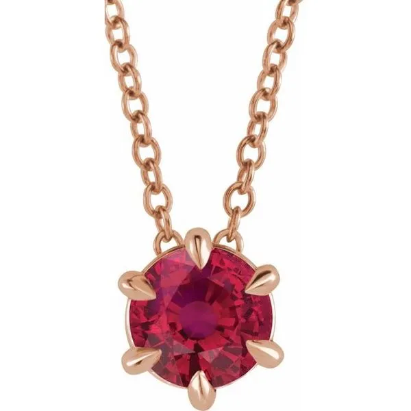 Solitaire Necklace or Slide Pendant Rebel Diamonds New Hampton, IA