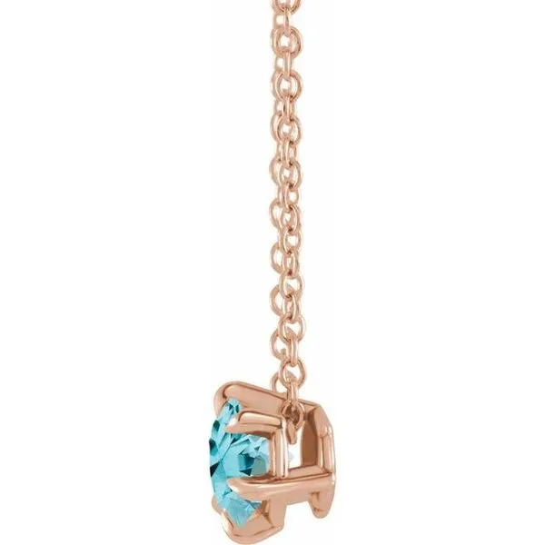 Solitaire Necklace or Slide Pendant Image 2 Michael's Jewelry North Wilkesboro, NC