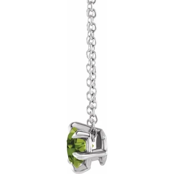 Solitaire Necklace or Slide Pendant Image 2 Gysbers Jewelry Waupun, WI