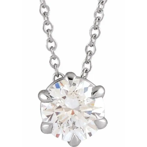 Solitaire Necklace or Slide Pendant Rasmussen Jewelers Spanish Fork, UT