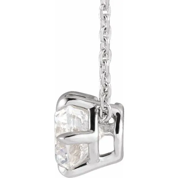 Solitaire Necklace or Slide Pendant Image 2 Holly's Jewelry Mountain Home, AR