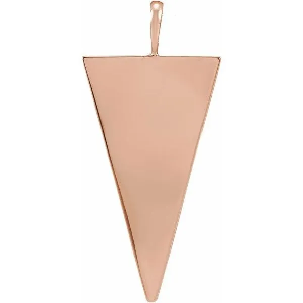 Engravable Geometric Pendant James & Williams Jewelers Berwyn, IL